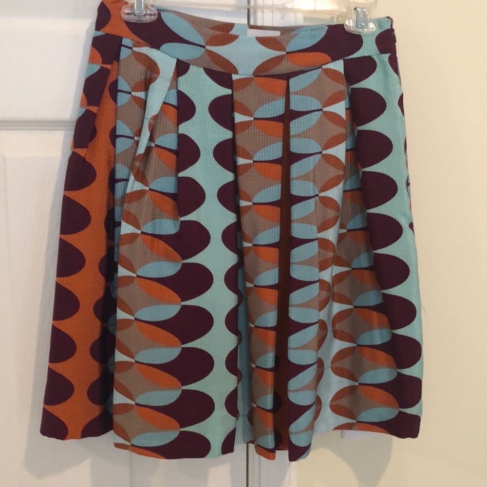 Anthropologie HD in Paris geo pattern skirt